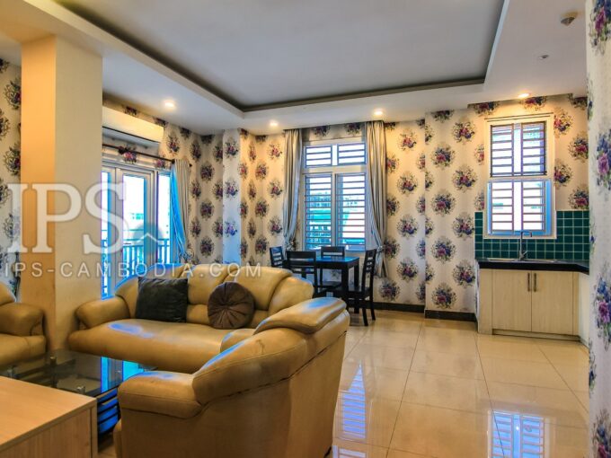 Phsar Doeum Thkov Apartment For Rent - One Bedroom