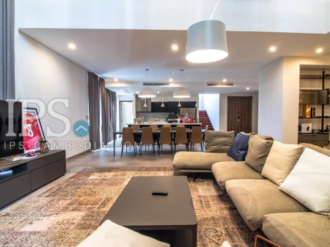 Duplex 3 Bedroom Penthouse For Sale- Tonle Bassac