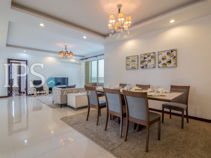 3 Bedroom Apartment For Rent - Tonle Bassac