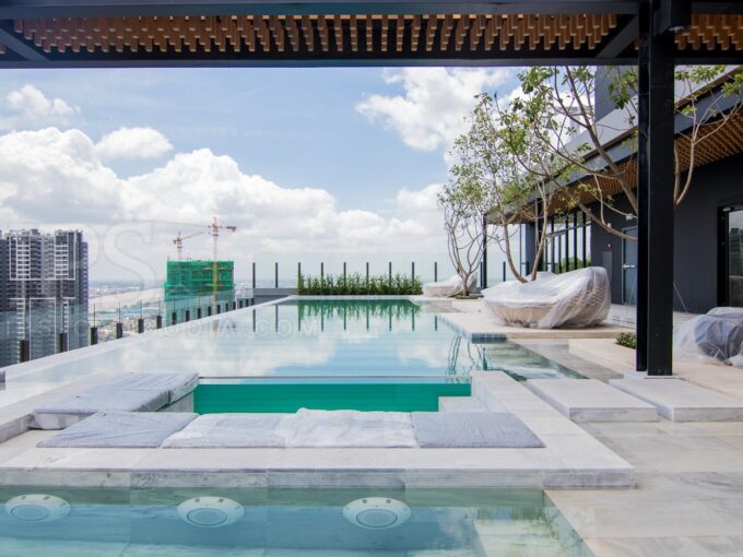 Studio Room Condo Unit For Rent - Tonle Bassac