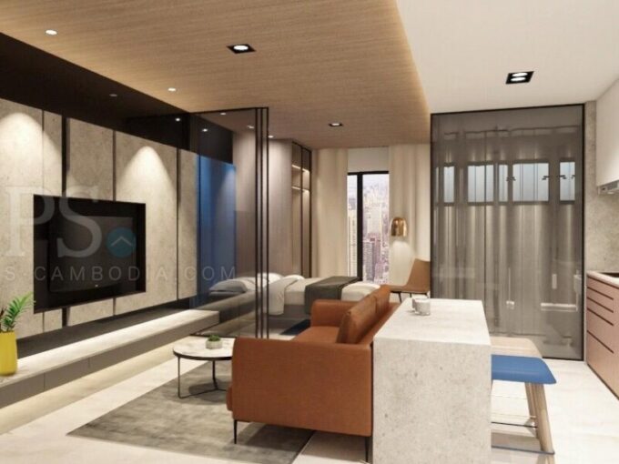 1 Bedroom Condo For Sale - Toul Kork
