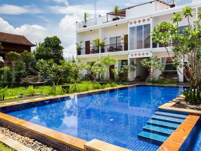 8 Bedroom Boutique Hotel For Rent - Wat Bo
