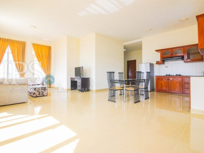 3 Bedroom Serviced Apartment For Rent - Toul Kork