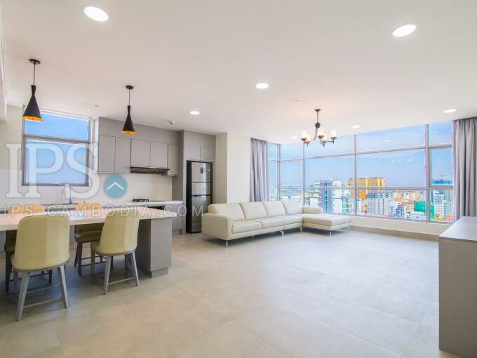 2 Bedroom Serviced Apartment For Rent - BKK1