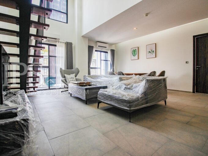 3 Bedroom Penthouse For Rent - Sen Sok