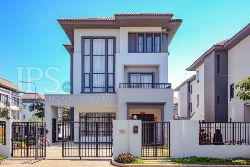 5 Bedroom Queen Villa For Rent - Chip Mong Land Mark 598