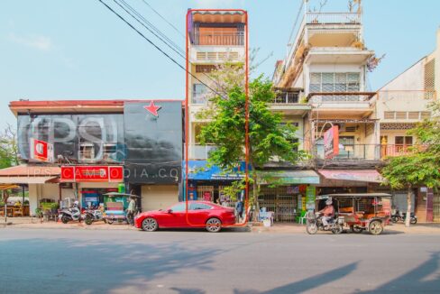 5 Bedroom Shophouse For Sale - Sisowat Quay