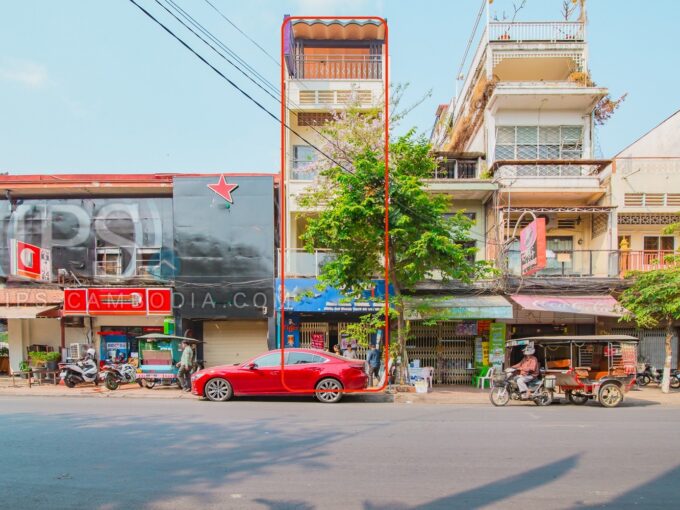 5 Bedroom Shophouse For Sale - Sisowat Quay