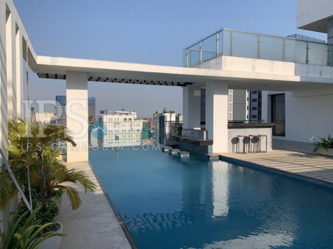 2 Bedroom Condo For Rent in Daun Penh