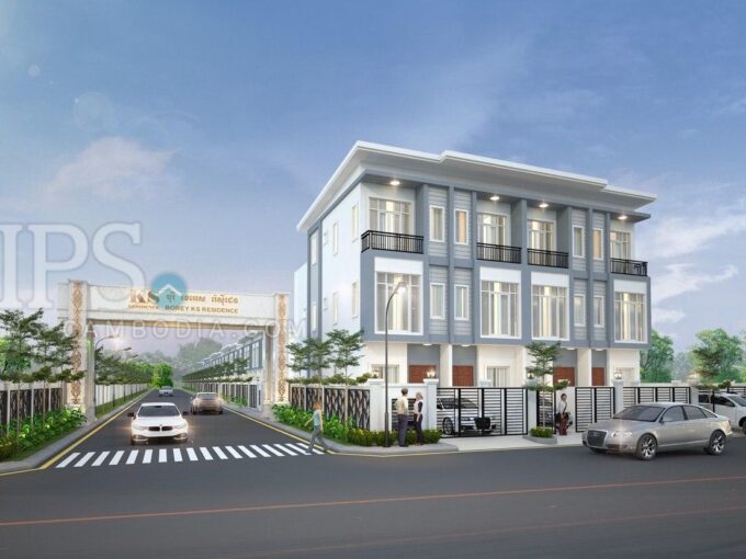 3 Bedroom Townhouse For Sale - Kandal Province