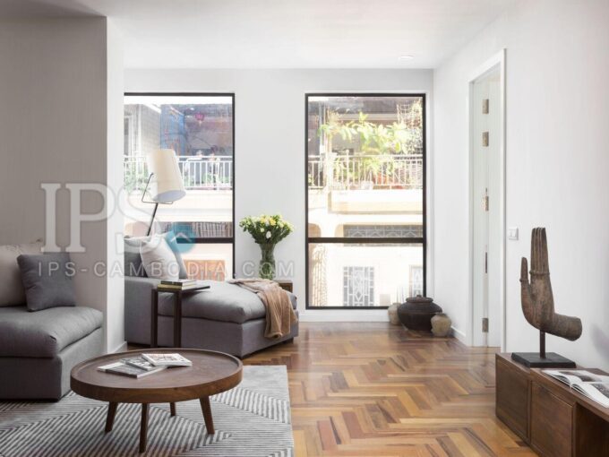 2 Bedroom Condo For Rent in Habitat- Phnom Penh