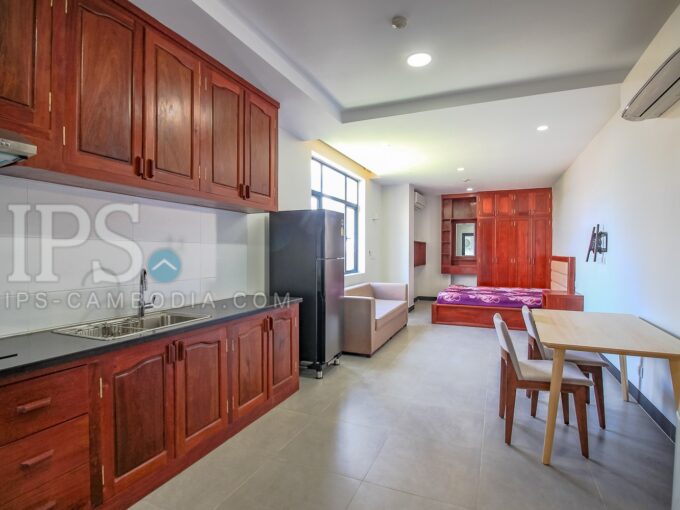 Studio Apartment For Rent - Tonle Bassac