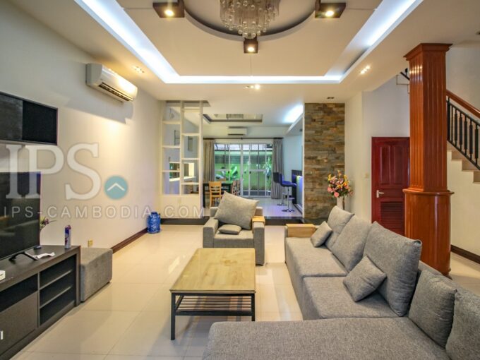 3 Bedroom Villa For Rent - Bassac Garden City
