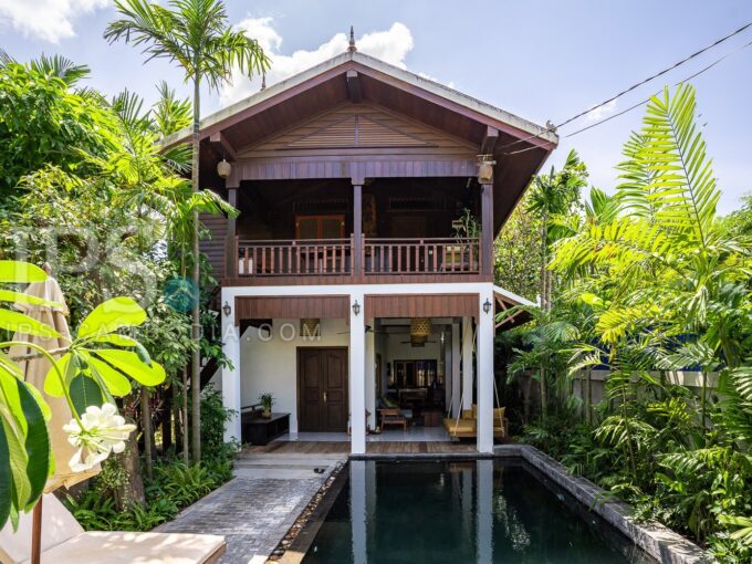 3 Bedroom Villa For Rent - Svay Dangkum