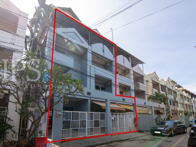 8 Bedroom Townhouse For Sale - Tonle Bassac