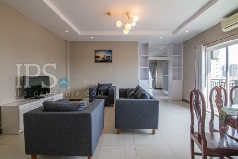 Apartment For Rent in Phnom Penh- Two Bedroom in Phsar Doeum Thkov