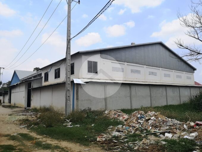 1200 Sqm Warehouse And Office Space For Rent - Por Sen Chey