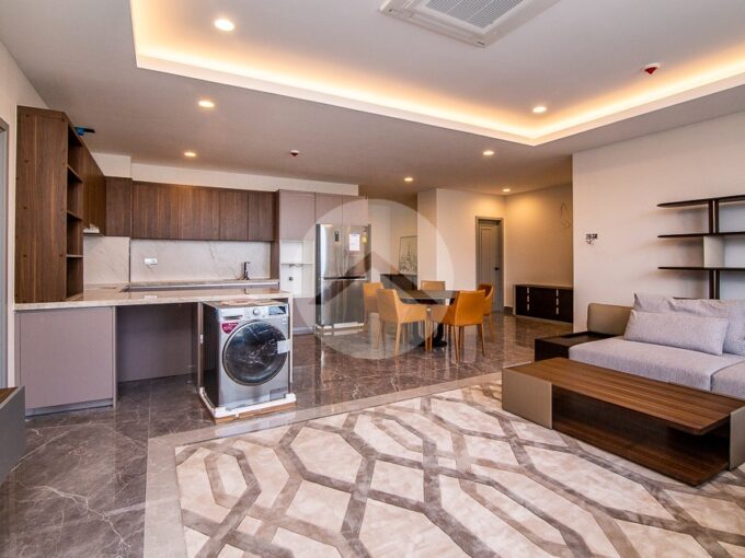 3 Bedroom Serviced Apartment For Rent - BKK1