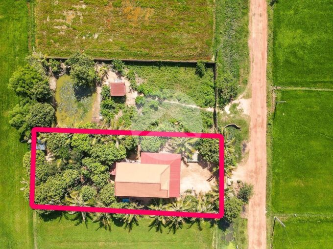 1050 Sqm Residential Land For Sale - Sangkat Siem Reap