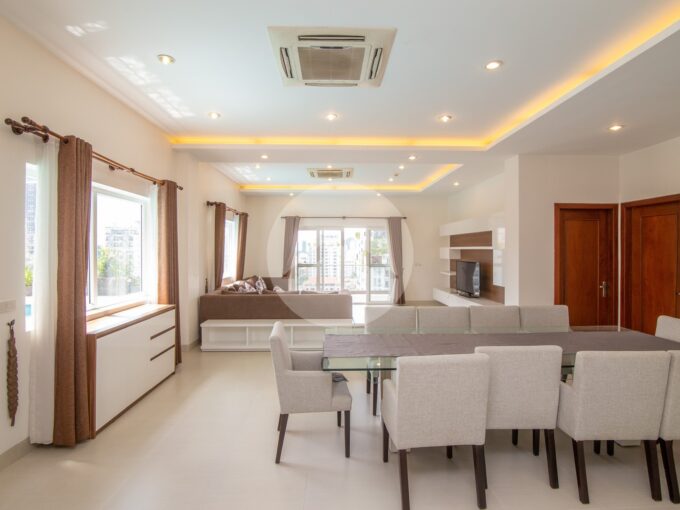 3 Bedroom Penthouse For Rent - BKK1
