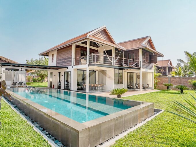 4 Bedroom Luxury Villa For Rent - Svay Dangkum