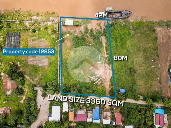 3360 Sqm Land For Sale - Koh Oknha Tei Island