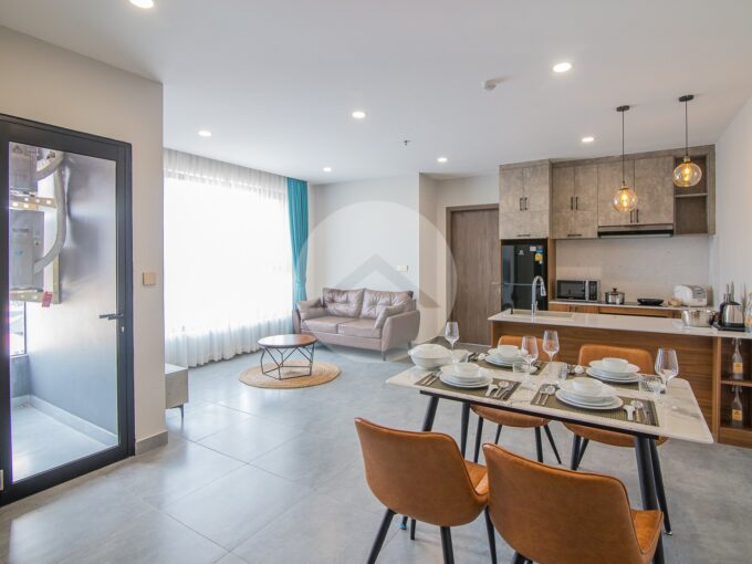 2 Bedroom Serviced Apartment For Rent - Toul Kork