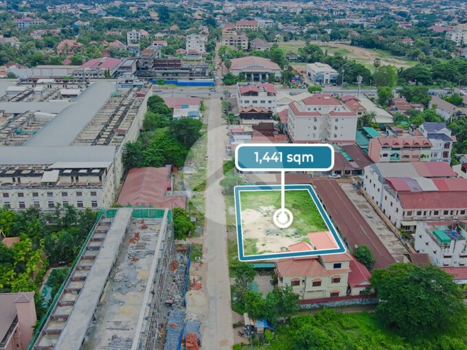 1441 Sqm Commercial Land For Sale - Svay Dangkum