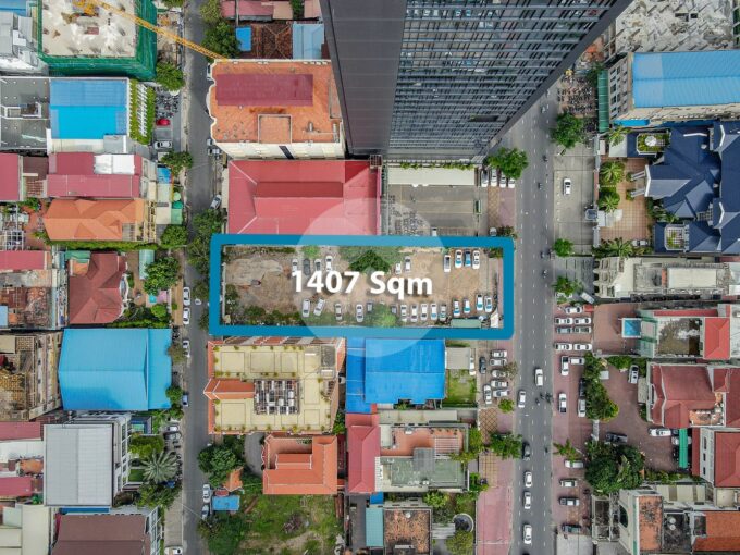 1407 Sqm Commercial Land For Rent - Boeung Raing