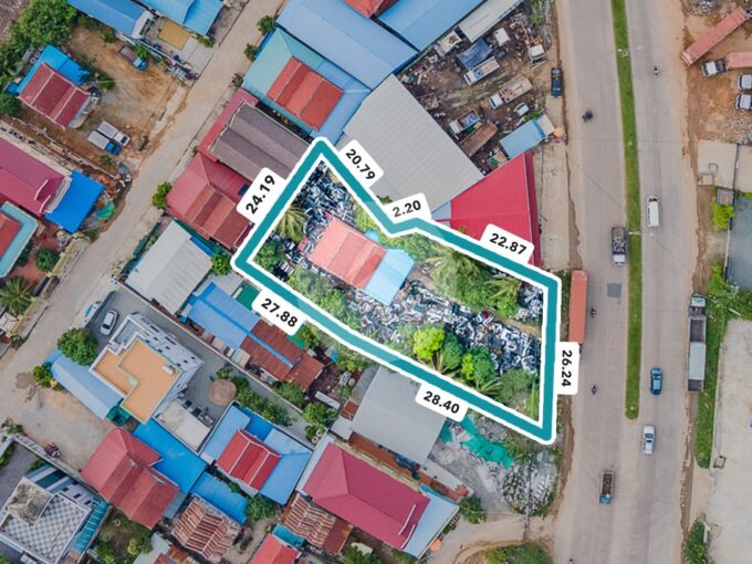 1156 Sqm Commercial Land For Sale - Sen Sok