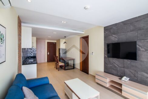 1 Bedroom Serviced Apartment For Rent - Tonle Bassac