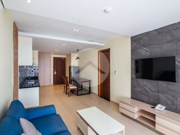 1 Bedroom Serviced Apartment For Rent - Tonle Bassac