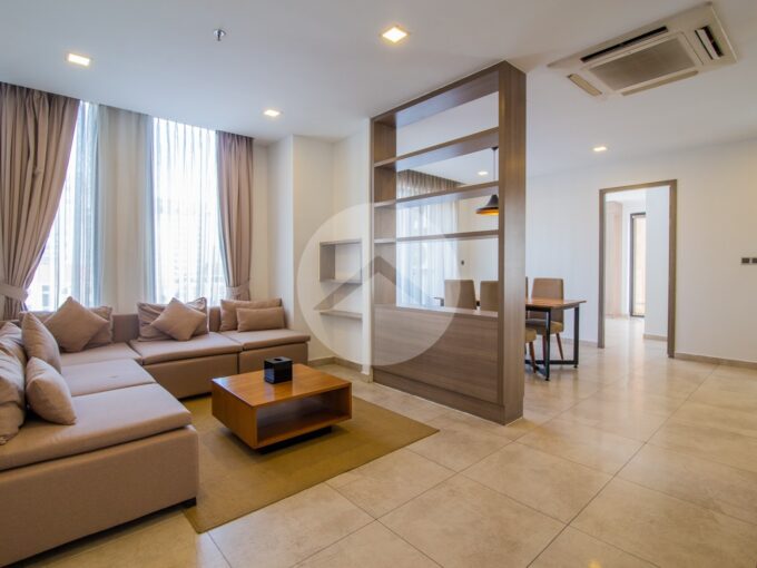 2 Bedroom Serviced Apartment For Rent - BKK1