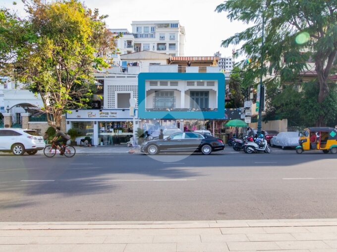 154 Sqm Retail Space For Rent- Tonle Bassac