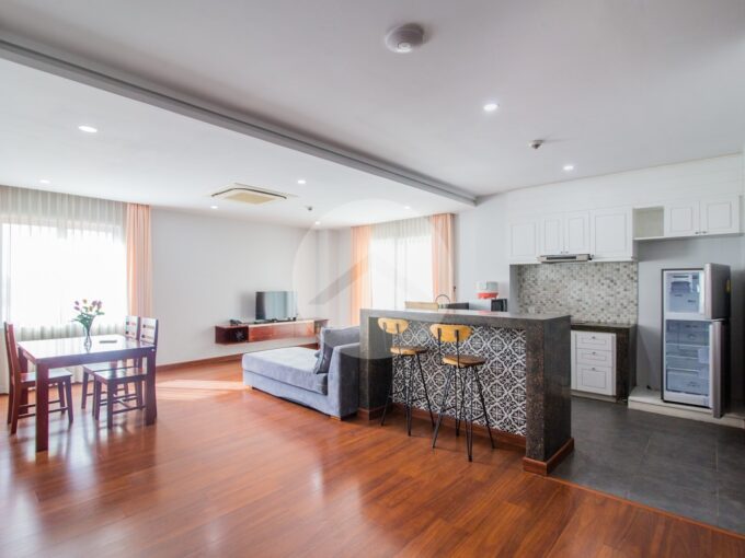 2 Bedroom Serviced Apartment For Rent in BKK1- Phnom Penh