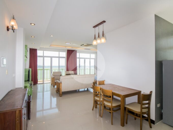 Studio Condo For Rent -Chroy Changvar-Phnom Penh