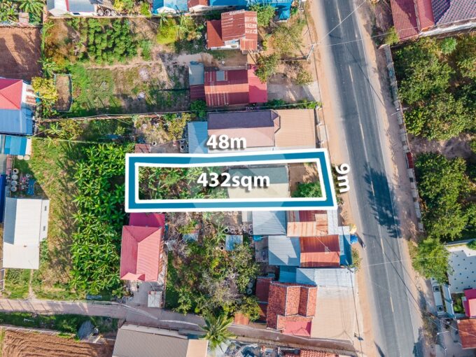 432 Sqm Residential Land For Sale - Preaek Thmei