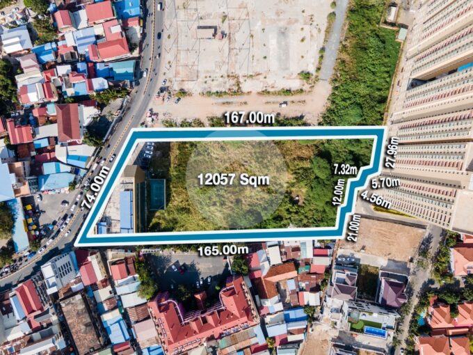 1.2 Ha Land For Sale - Sothearos Blvd