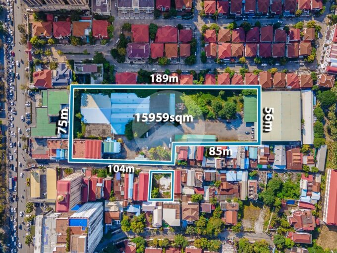 15959 Sqm Land For Sale - Norodom Blvd