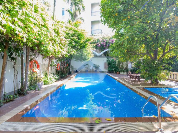 3 Bedroom Serviced Apartment For Rent - Tonle Bassac