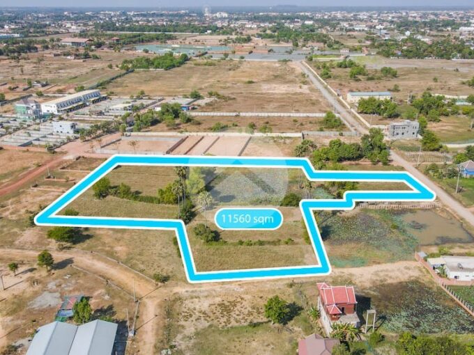 11560 Sqm Land For Sale - Svay Dangkum