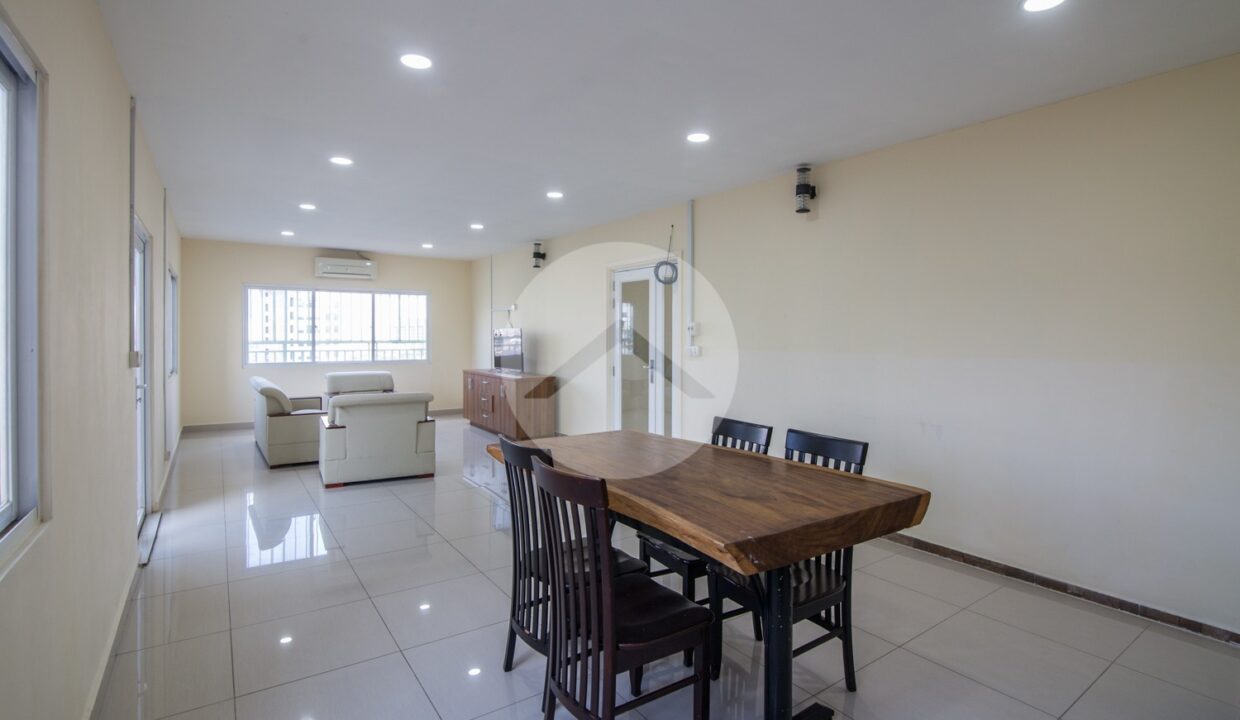 3 Bedroom Serviced Apartment For Rent - Daun Penh