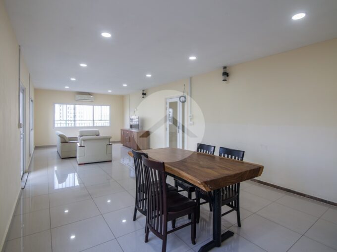3 Bedroom Serviced Apartment For Rent - Daun Penh