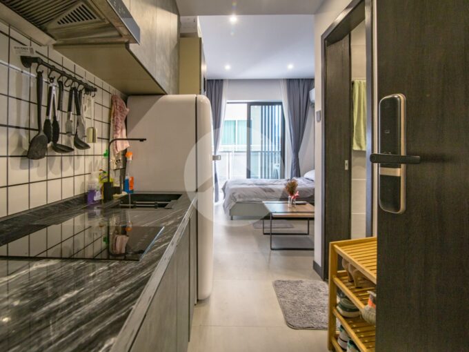 25 Sqm Studio Condo For Rent - M Residence