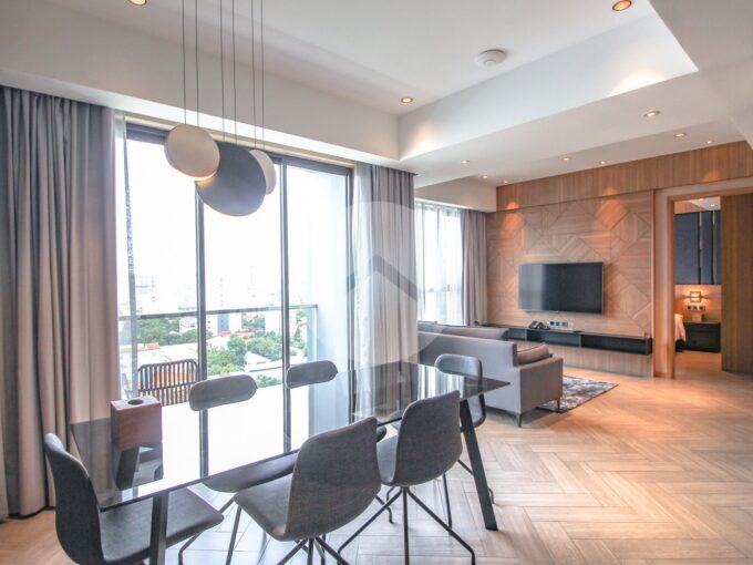 Duplex 3 Bedroom Serviced Apartment For Rent - Tonle Bassac- Phnom Penh
