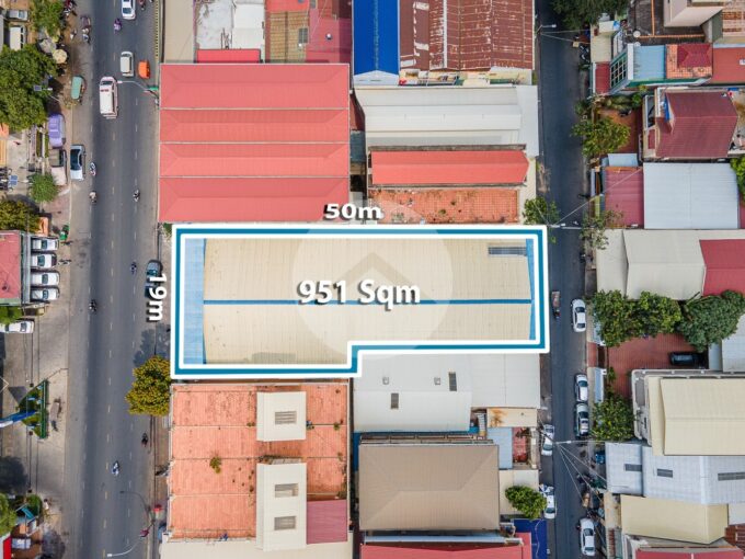 951 Sqm Commercial Land For Sale - Teuk La Ark 3