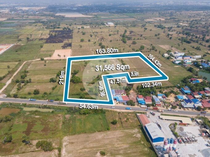 3 Hectare Land For Sale - Prey Sar Road