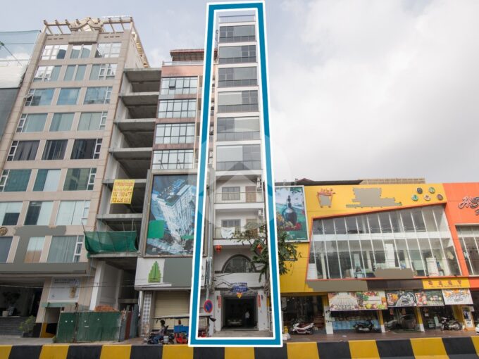 24 Room Commercial Building For Rent - Monivong Blvd