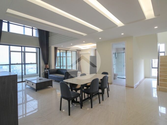 4 Bedroom Penthouse For Rent - Toul Kork