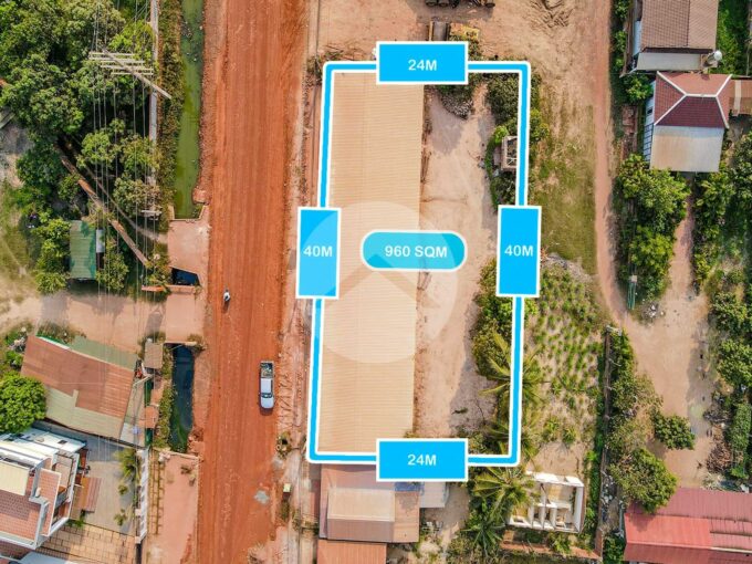 960 Sqm Commercial Land For Sale - Svay Dangkum